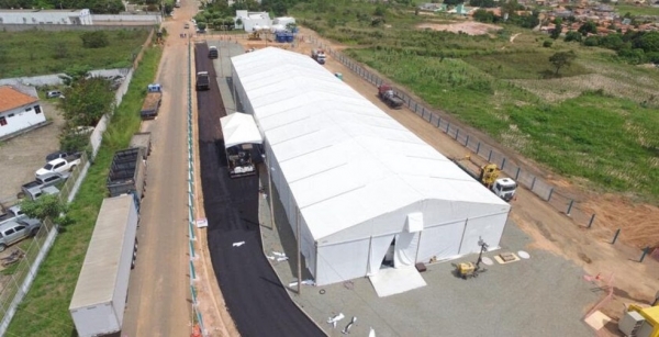 Covid-19: Hospital de Campanha de Açailândia é desativado após 4 meses de funcionamento