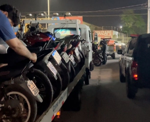 OPERAÇÃO ROLEZINHO APREENDEU EM AGOSTO 154 MOTOCICLETAS POR POLUIÇÃO SONORA