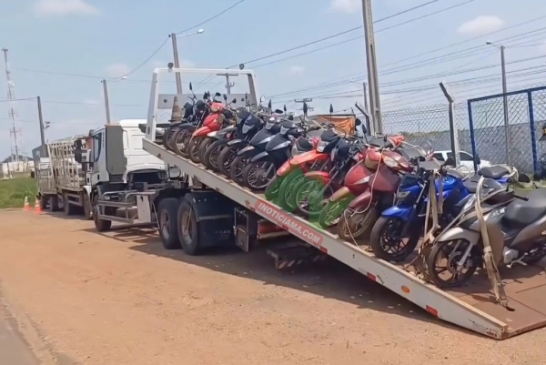 PRF FAZ OPERAÇÃO PARA INTENSIFICAR FISCALIZAÇÃO EM IMPERATRIZ E APREENDE MOTOCICLETAS IRREGULARES