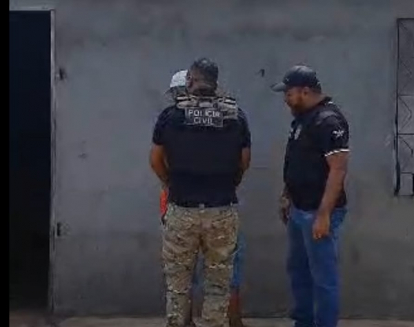 HOMEM É PRESO EM FLAGRANTE PELA POLÍCIA CIVIL POR HOMICÍDIO E TENTATIVA DE HOMICÍDIO EM SÃO MATEUS DO MA