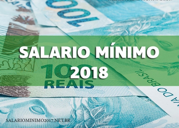 Previsão de salário mínimo para 2018 cai para R$ 969