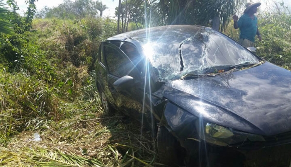 Idosa morre em acidente na BR-316, na cidade de Bom Jardim