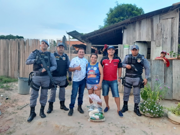 ITINGA MA  - Iniciativa privada promove ação solidária 