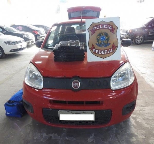 PF apreende 14 Kg de cloridrato de cocaína em Grajaú, interior do Maranhão