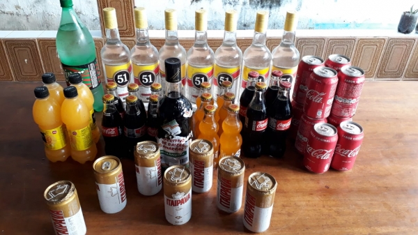 ITINGA MA - Bandidos invadem bar e roubam bebidas 