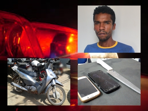 Polícia Militar prende suspeito de assaltos em Açailândia
