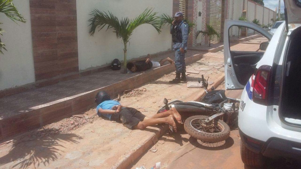 PM Prende dois acusados de vários assaltos em Açailândia
