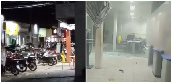 POLÍCIA SEGUE EM BUSCA DOS CRIMINOSOS APÓS ASSALTO A BANCOS EM AMARANTE