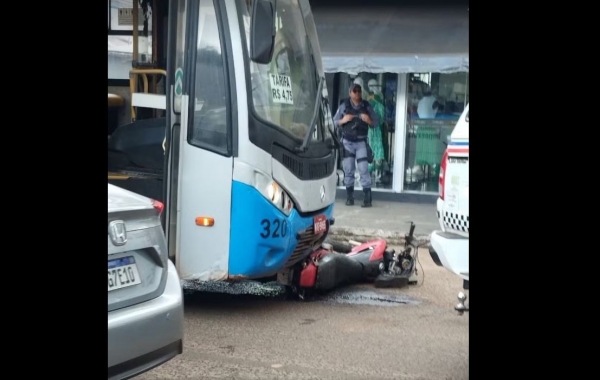 SARGENTO DA POLÍCIA MILITAR FICA FERIDO DURANTE ACIDENTE DE TRÂNSITO EM IMPERATRIZ