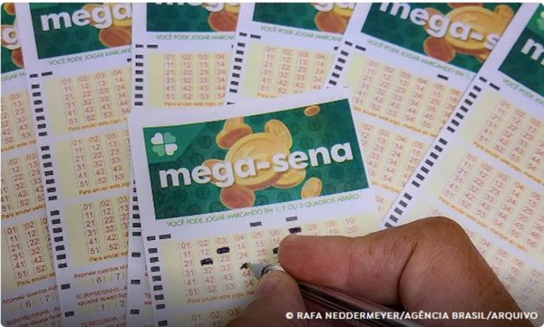 MEGA-SENA ACUMULA NOVAMENTE E PRÊMIO PRINCIPAL VAI PARA R$ 200 MILHÕES