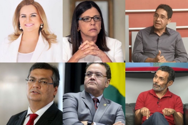 Confira a agenda dos candidatos ao governo do Maranhão nesta quarta-feira (12)