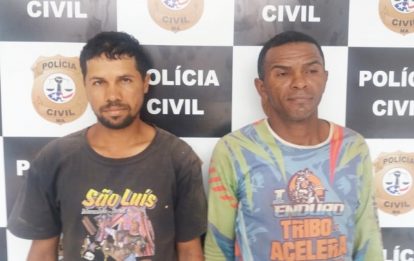 AÇAILÂNDIA - Polícia Civil cumpre mandado de prisão contra dois homens acusados de homicídio qualificado e ocultação de cadáver.