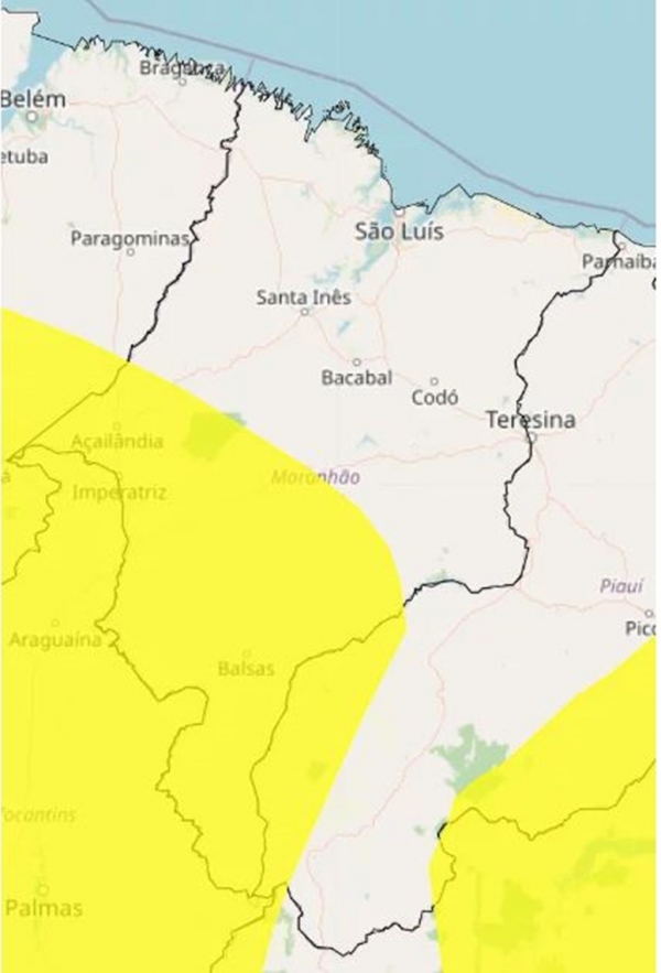50 CIDADES CONTINUAM EM ALERTA PARA CHUVAS INTENSAS NO MARANHÃO