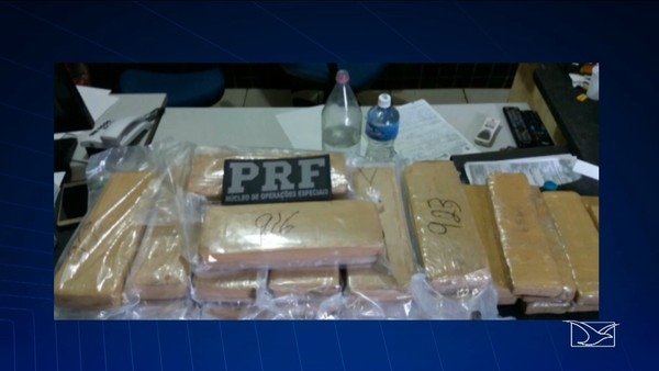 Polícia Rodoviária Federal apreende mais 25 kg de maconha em Caxias