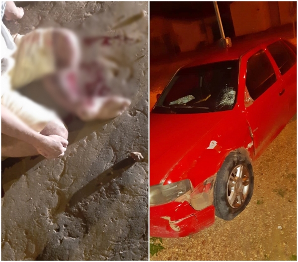 AÇAILÂNDIA – Homem embriagado provoca acidente grave com fratura exposta.