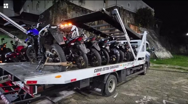OPERAÇÃO 'ROLEZINHO' APREENDE MAIS DE 29 MOTOCICLETAS POR INFRAÇÕES DE TRÂNSITO, EM SÃO LUÍS