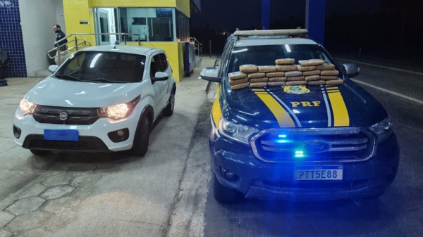 PRF APREENDE 26,5KG DE DROGAS NA BR-230, EM BALSAS/MA