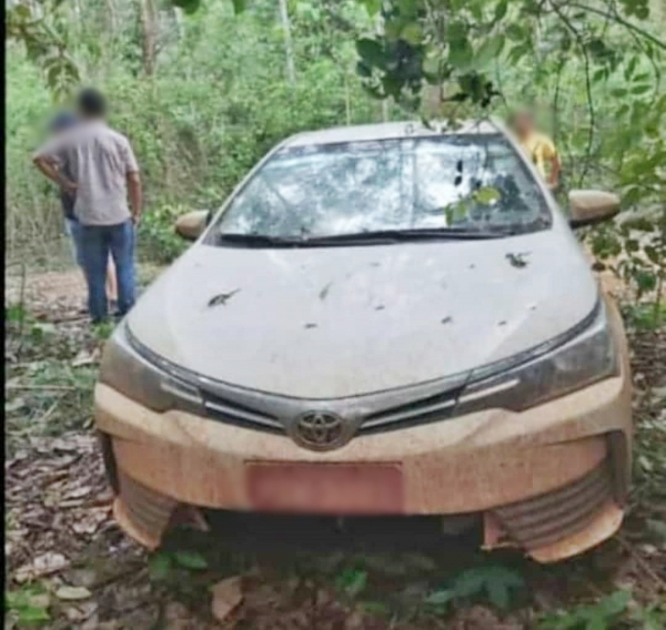 AÇAILÂNDIA – Táxi roubado a cerca de 15 dias é encontrado no estado do Pará.