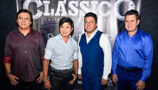 Bruno & Marrone e Chitãozinho & Xororó cantam juntos em Imperatriz