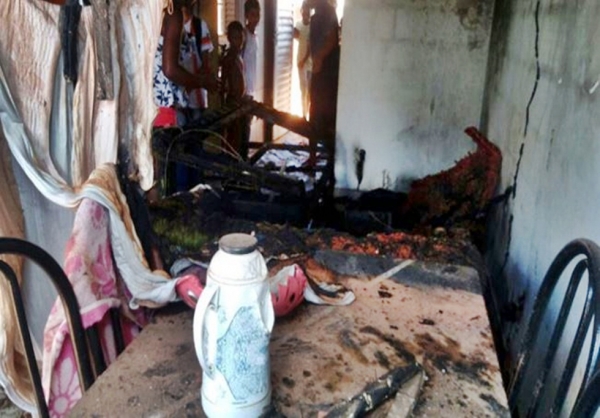 Bebê morre carbonizado durante incêndio de residência, em Timon