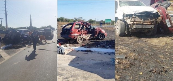 MARANHÃO - Dois idosos morrem em acidente na BR-316, em Caxias