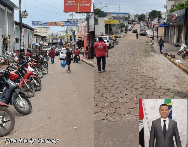 AÇAILÂNDIA – Vereador Kell solicita construção de via para cadeirantes