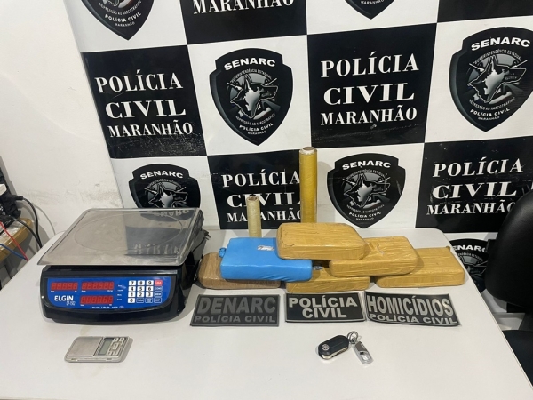 POLÍCIA CIVIL APREENDE TABLETES DE CRACK EM TIMON