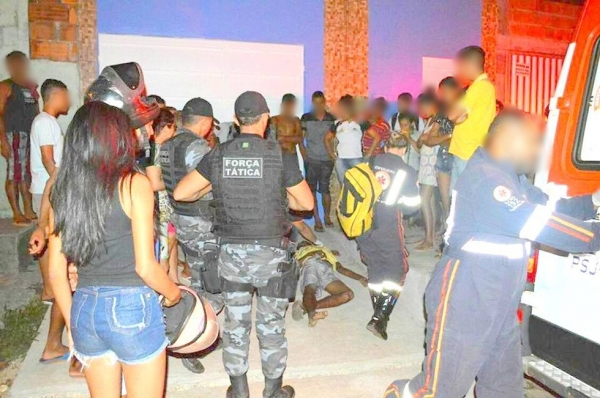 AÇAILÂNDIA - Homem é assassinado agora a noite a tiros no Bairro Laranjeiras