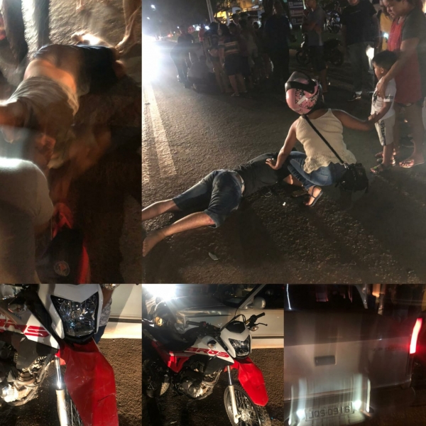 AÇAILÂNDIA – Acidente grave deixa duas pessoas feridas na BR - 010