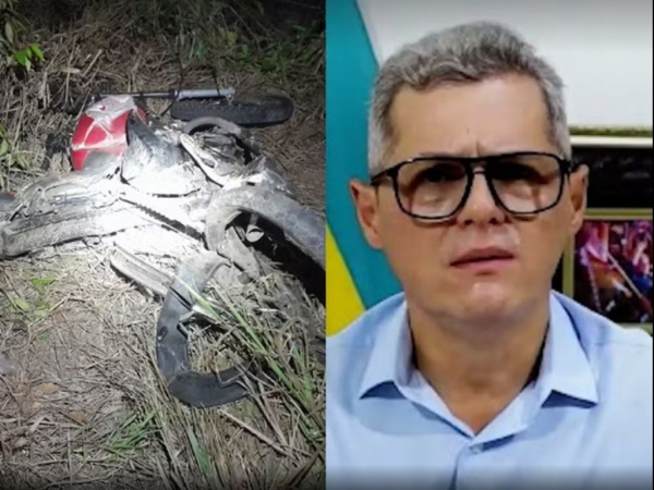 MOTOCICLISTA MORRE EM ACIDENTE ENVOLVENDO PREFEITO DE CARUTAPERA NA BR-316, NO MARANHÃO