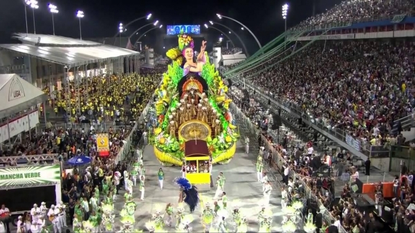 Mancha Verde vence o carnaval de São Paulo
