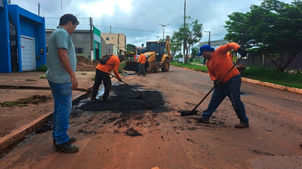  PREFEITURA DE AÇAILÂNDIA INICIA “OPERAÇÃO TAPA-BURACOS” NAS ÁREAS CRÍTICAS DA MALHA VIÁRIA DA CIDADE