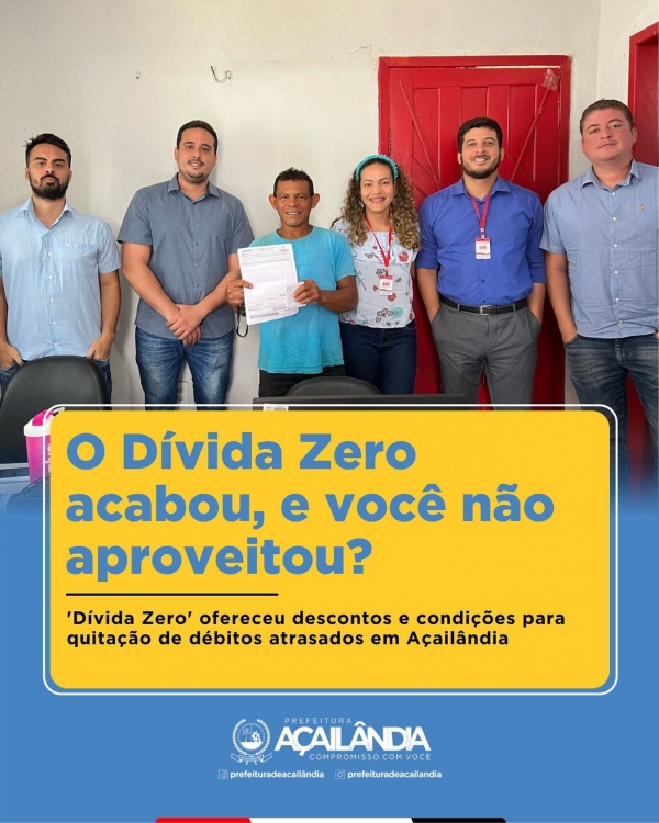 O Dívida Zero acabou e você não aproveitou? 