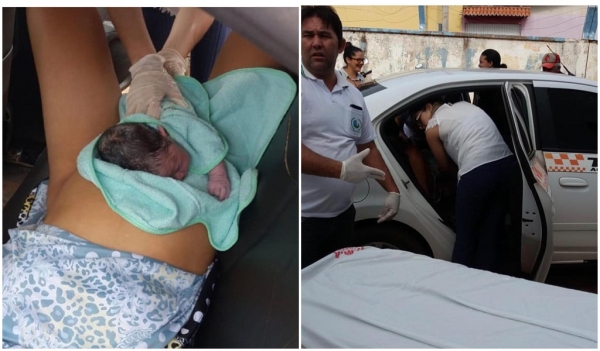 AÇAILÂNDIA - Mulher dá à luz dentro de táxi 