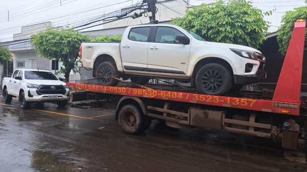 Caminhonetes roubadas de locadora são recuperadas em Imperatriz