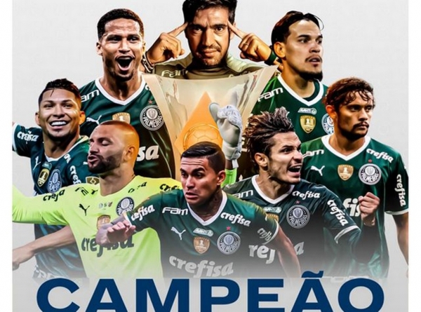 Palmeiras é campeão da Série A do Brasileirão