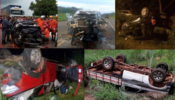 MA- PRF registra 30 acidentes com mais de 50 feridos e 12 óbitos