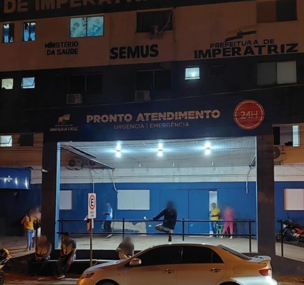 HOMEM BALEADO NA NOVA IMPERATRIZ MORRE NO HOSPITAL