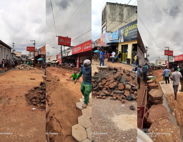 AÇAILÂNDIA - O mercado municipal receberá revitalização ao receber melhorias nas ruas adjacentes. 