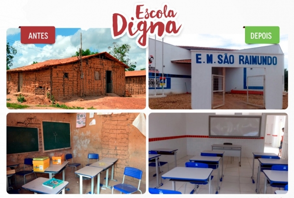 Governo entrega Escola Digna para comunidade em São Raimundo do Doca Bezerra nesta sexta-feira