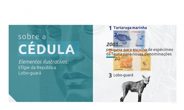 Nova cédula de R$ 200 entra em circulação na quarta-feira