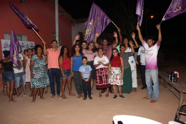 ELEIÇÕES 2020 - A campanha de Samara Benício 23 começa a ganhar corpo e incomodar os adversários.