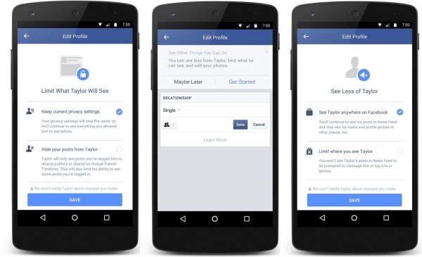 Facebook lança ferramenta para que ex namorados desapareçam