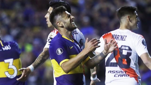 River Plate segura pressão no alto do Boca Juniors, perde, mas avança para a final da Libertadores