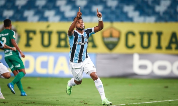 Com gol de Borja, Grêmio derrota Cuiabá por 1 a 0