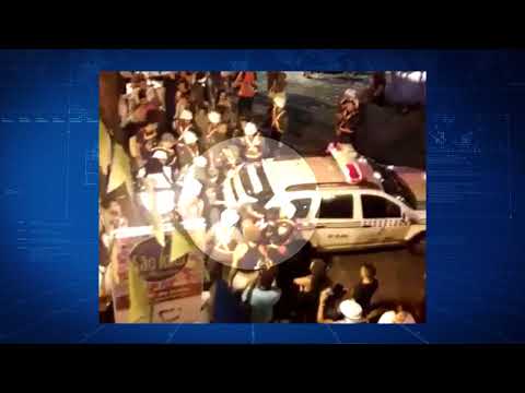 PM diz que mulheres detidas após suposta pichação resistiram à prisão