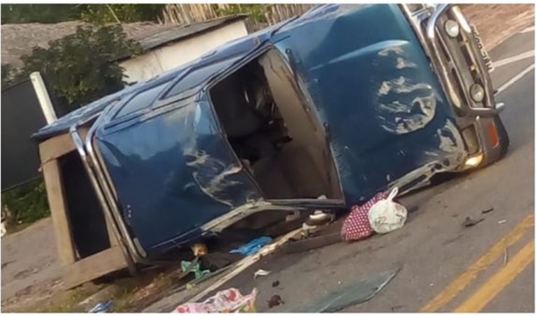 FIM DE SEMANA -Duas pessoas mortas e 9 feridas em acidente em Humberto de Campos