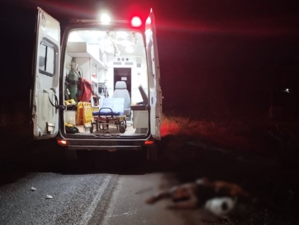 AÇAILÂNDIA - PEDESTRE MORRE ATROPELADO DURANTE CAMINHADA NA BR-010