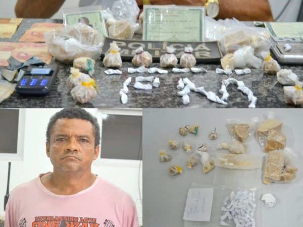 AÇAILÂNDIA: Ao cumprir mandato de prisão Polícia encontra meio quilo de crack