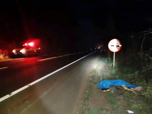 Motociclista morre após sofrer colisão traseira de uma caminhonete na BR 010, em Ribamar Fiquene/MA